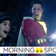 Jack Dylan Grazer and Zachary Levi in the DC Comics movie Shazam!